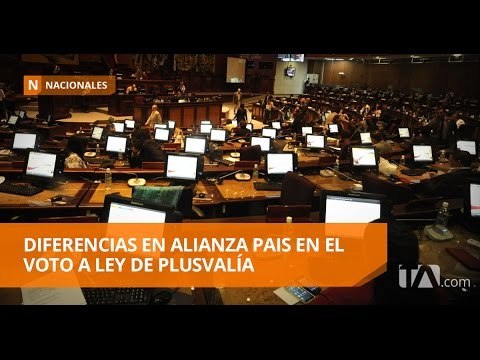 Votación de Ley de Plusvalía evidenció diferencias en AP - Teleamazonas