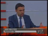 Entrevista a Juan Pablo Pozo, presidente del CNE