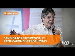 Candidatos a la Presidencia ratifican sus promesas - Teleamazonas