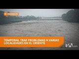 Lluvias provocan desbordamiento de ríos en Napo y pastaza - Teleamazonas