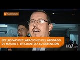 Abogado de Mauro T. habla sobre la detención de su defendido - Teleamazonas