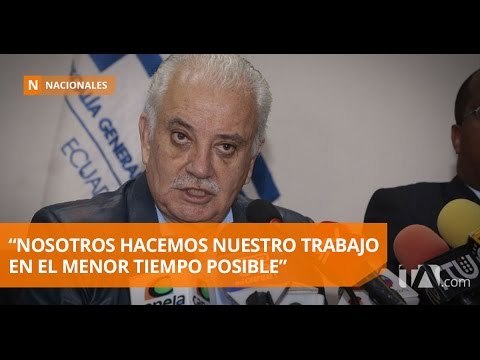 Fiscal asegura haber solicitado cita con autoridades de Estados unidos - Teleamazonas