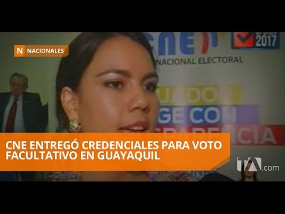 CNE entregó credenciales para miembros de FAE y Armada Nacional - Teleamazonas