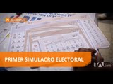 Este fin de semana se realizó el primer simulacro electoral