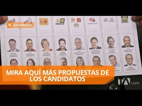 Binomios presidenciales intensifican campaña proselitista - Teleamazonas