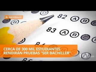 Hoy inicia examen "Ser Bachiller" para el régimen Sierra y Amazonía
