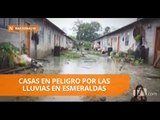 52 casas en peligro tras fuertes lluvias - Teleamazonas