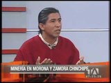 Indígenas opinan contra la Minería en Morona y Zamora
