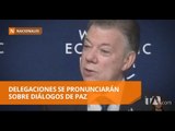 Se espera el pronunciamiento de las delegaciones de los diálogos de paz en Colombia - Teleamazonas