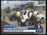 En Orellana un hombre mata a dos mujeres y se entrega a la policía - Teleamazonas