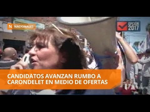 Candidatos avanzan en su camino a Carondelet - Teleamazonas
