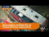 ANT sanciona a cooperativa de tránsito por accidente en Oyacoto - Teleamazonas
