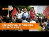 Candidatos presidenciables recorren el país - Teleamazonas
