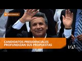Candidatos presidenciales fijan sus propuestas en seguridad social y economía - Teleamazonas