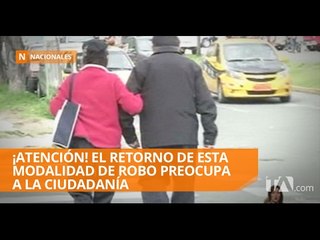 Un anciano y su hija fueron víctimas del paquetazo