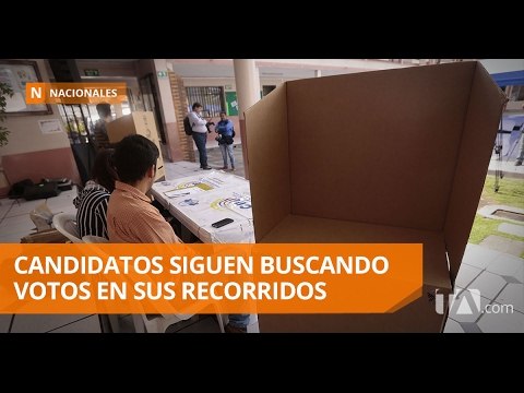 Continúa el recorrido de candidatos como parte de la campaña electoral - Teleamazonas