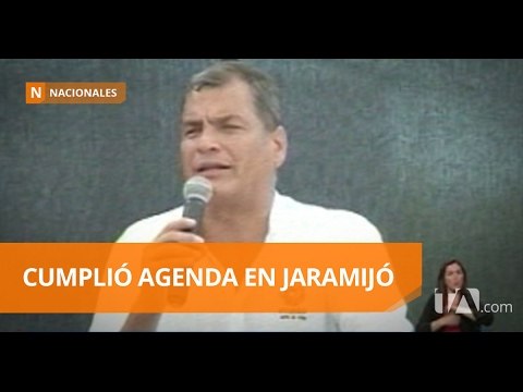 Presidente inauguró el Instituto del Mar - Teleamazonas