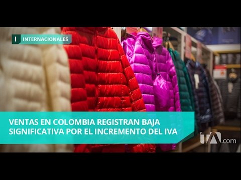 Ventas en Colombia registran baja significativa por el incremento del IVA