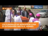 Monseñor Luna Tobar murió tras un deterioro progresivo de salud