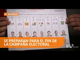 Presidenciables iniciaron cierre de campaña en provincias  - Teleamazonas
