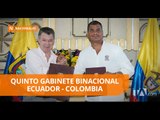 Correa y Santos se reúnen en quinto gabinete binacional - Teleamazonas
