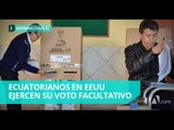 Más de 100 mil ecuatorianos residentes en EEUU llamados a votar - Teleamazonas