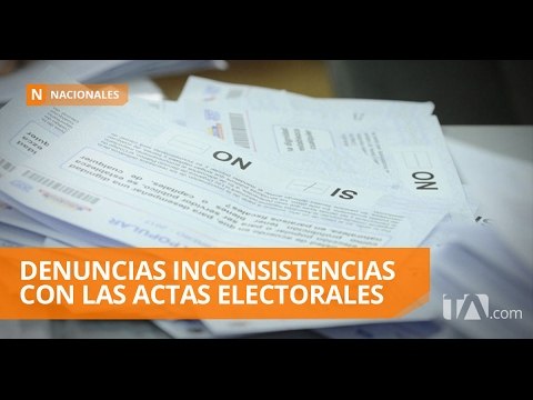 Incidentes y reclamos en exteriores de la Delegación Electoral del Guayas