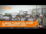 Los Ríos: simpatizantes de Lasso hacen vigilia - Teleamazonas