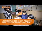 Los resultados del Exit Poll los dará Teleamazonas a las 17h00