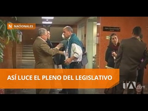 Poca actividad en el pleno de la Asamblea Nacional - Teleamazonas