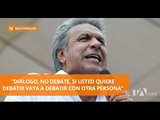 Lenin Moreno acepta dialogar con Guillermo Lasso - Teleamazonas