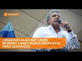 Lenín Moreno promete el tren magnético rápido para Guayaquil