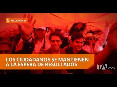 Continúa la vigilia en los exteriores del CNE - Teleamazonas