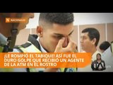 Agente de la ATM fue brutalmente golpeado en Guayaquil