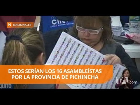 En Pichincha AP gana once y CREO cinco escaños en la Asamblea - Teleamazonas