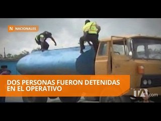 Download Video: La policía detuvo un camión con 100 kilos de droga en Esmeraldas