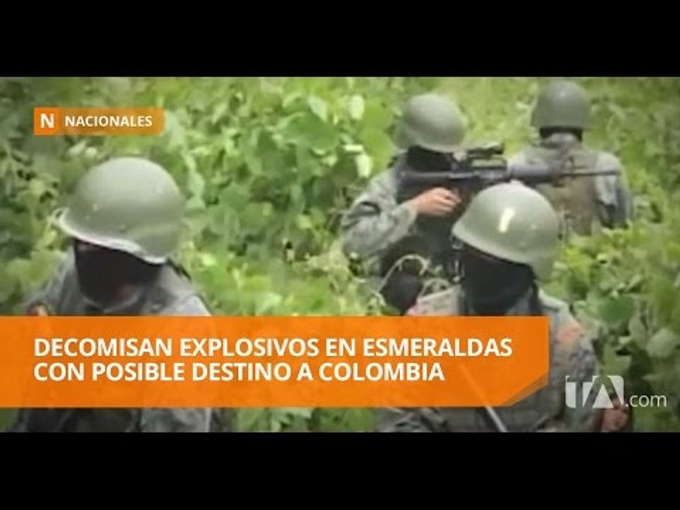 Decomisan media tonelada de explosivos granulados - Teleamazonas
