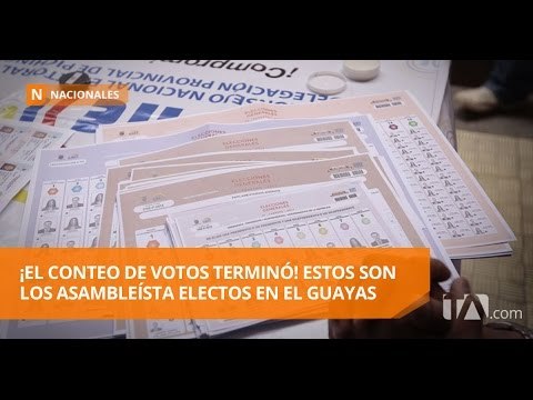 Notifican resultados de escrutinios a las agrupaciones políticas