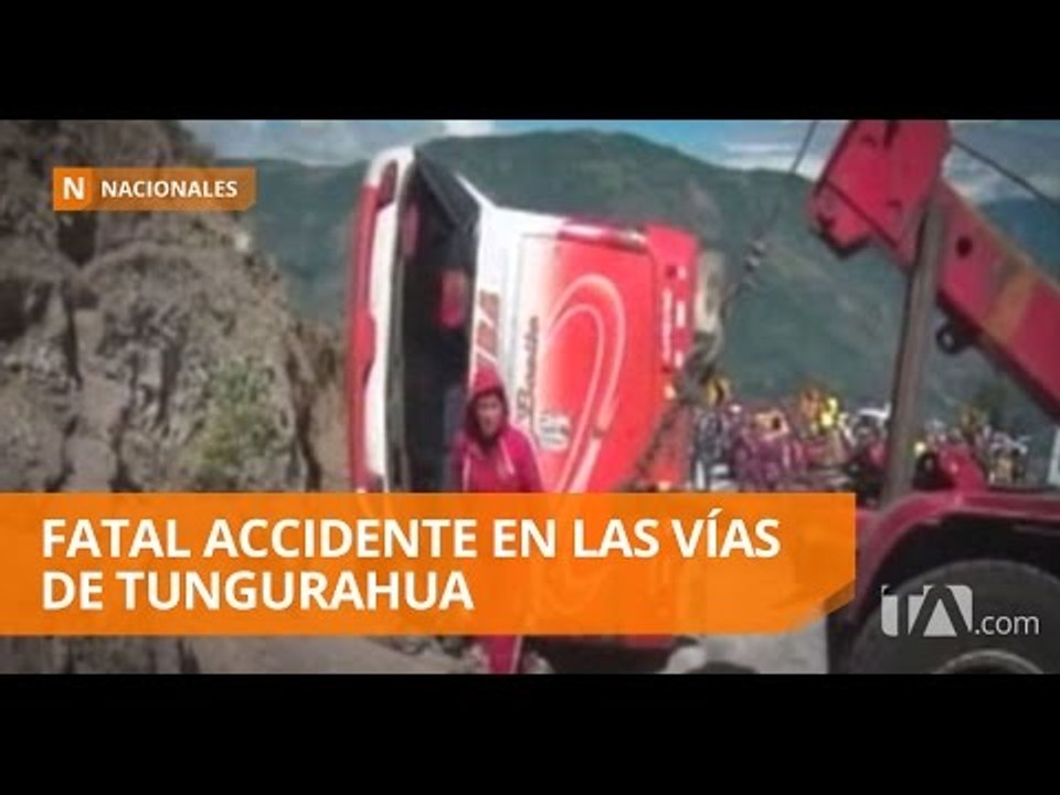 Accidente de tránsito deja 16 heridos en Tungurahua - Teleamazonas