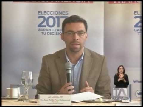 El presidente del CNE responde al excomandante del Ejército - Teleamazonas