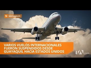 Suspendidos varios vuelos hacia Estados Unidos por tormenta Stella