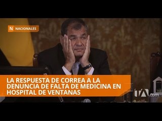 Correa amenazó con dejar de visitar territorios