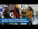 La reacción del Ministerio del Deporte tras el proselitismo de Fedenador - Teleamazonas