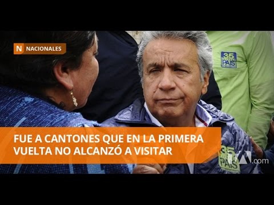 Lenín Moreno hace un llamado al sector indígena - Teleamazonas