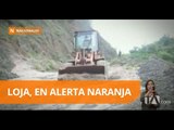 La provincia de Loja fue declarada en alerta naranja por las lluvias - Teleamazonas
