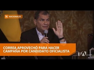 Tải video: El presidente Correa anuncia construcción de colegio del milenio