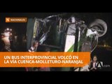 Dos muertos deja accidente de tránsito en la vía Cuenca-Molleturo-Naranjal