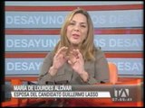 Entrevista a María de Lourdes Alcívar, esposa se Guillermo Lasso