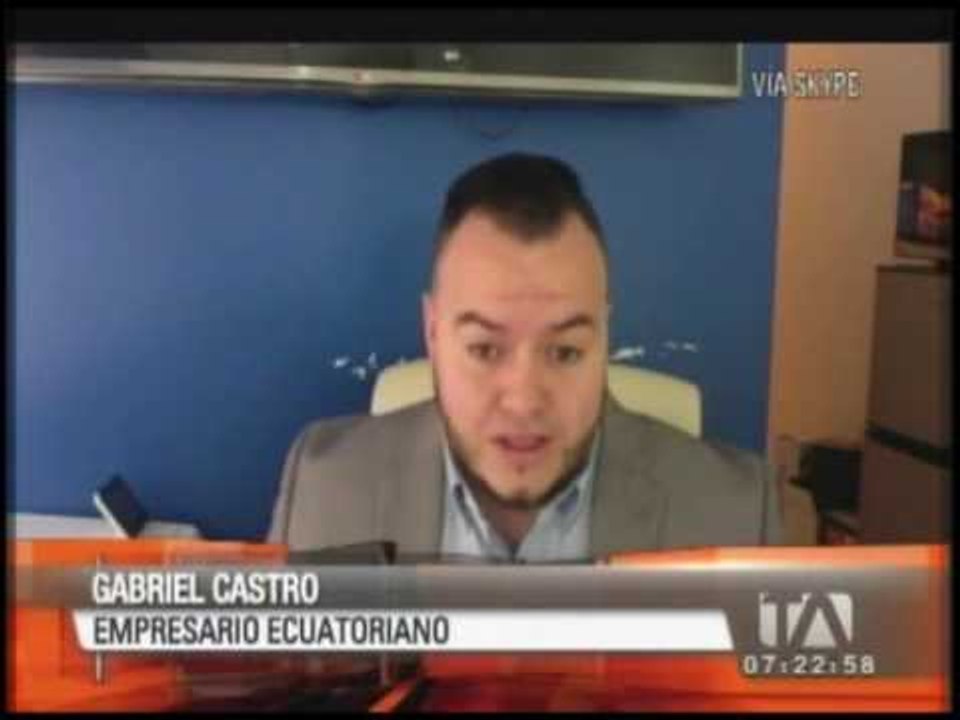 Gabriel Castro habla sobre recintos electorales internacionales