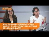 Astrid Coloma y Enver Aguirre sobre respaldo a proyectos políticos de los candidatos